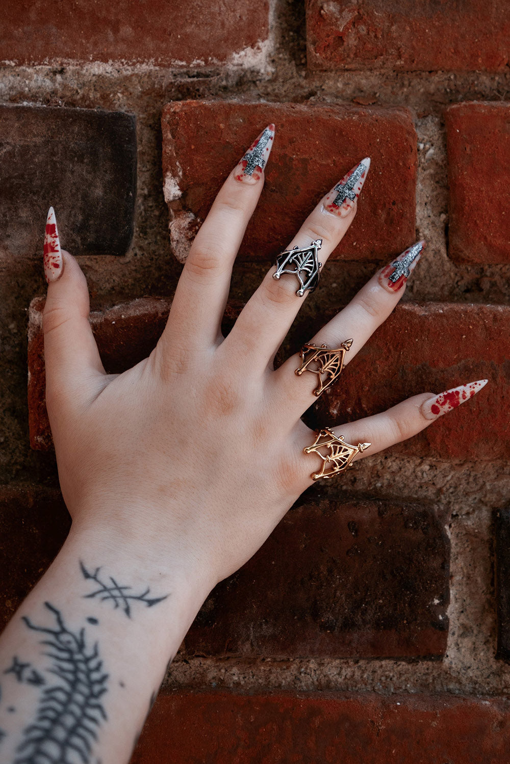 spooky lively ghosts gothic architecture rings
