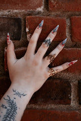 spooky lively ghosts gothic architecture rings