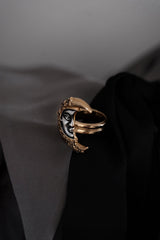 renaissance fair moon ring