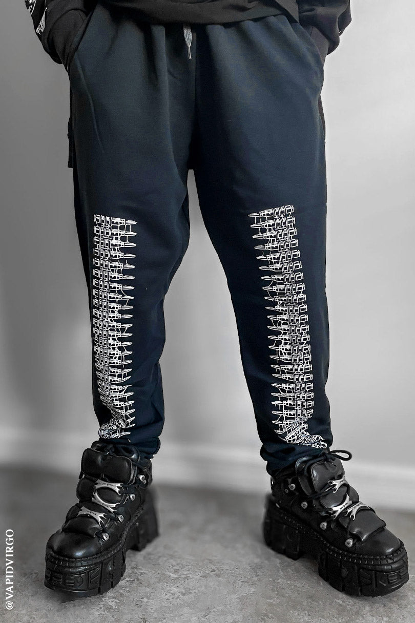 Western Goth Bullet Joggers