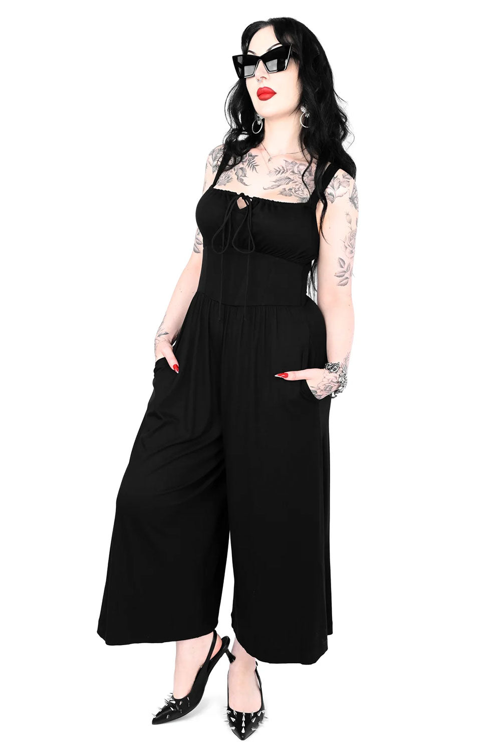 Goth jumpsuit from Foxblood