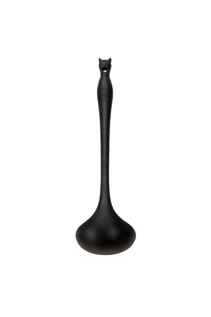 black cat halloween kitchen utensils