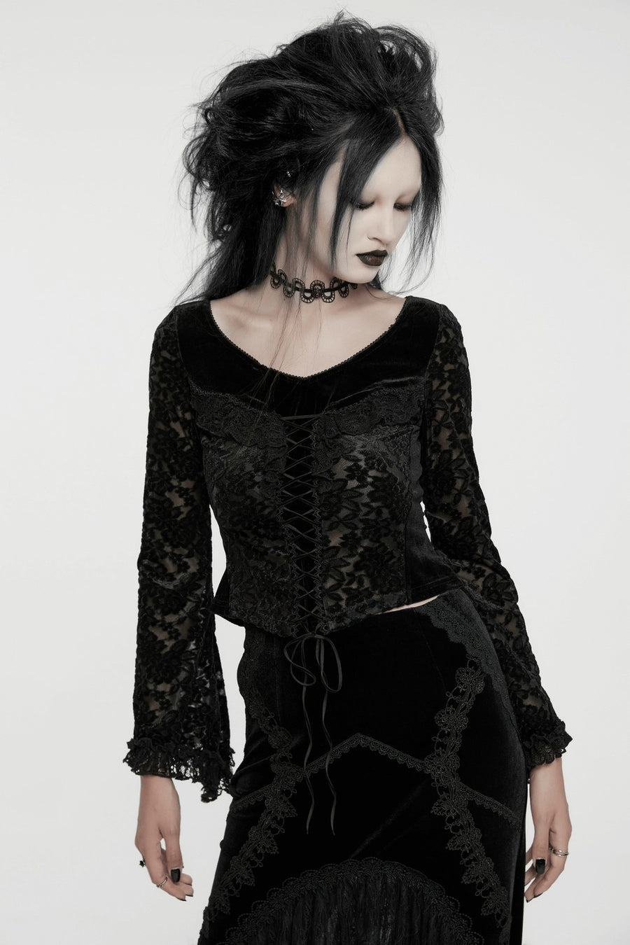 vampire gothic top