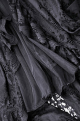 Romantic Ruffles High Low Dress