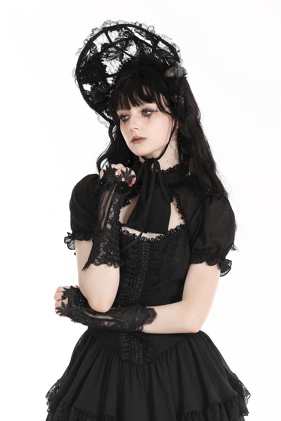 Little Bo Creep Gothic Gloves