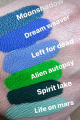 green liquid matte lipsticks 