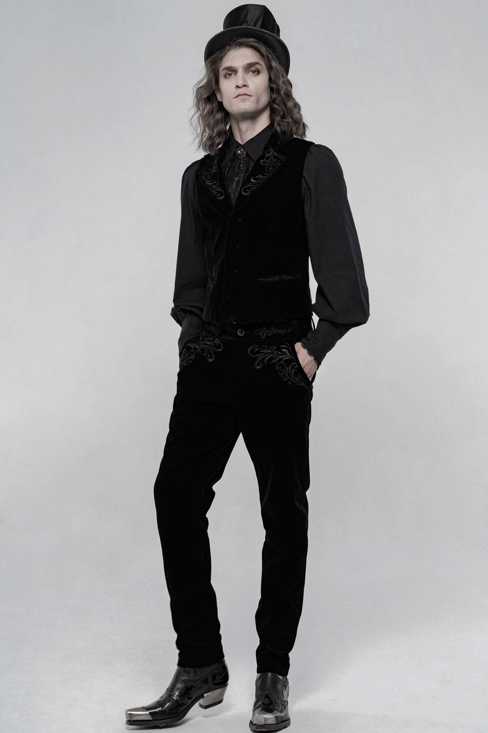 ornate mens embroidered pants