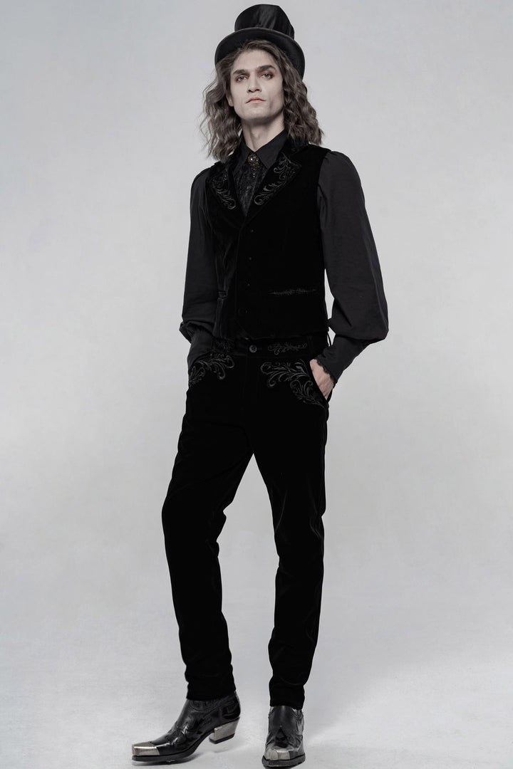 ornate mens embroidered pants