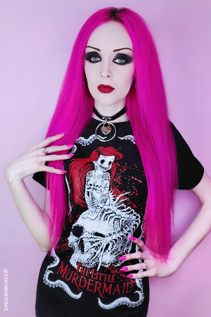 scary little mermaid shirt