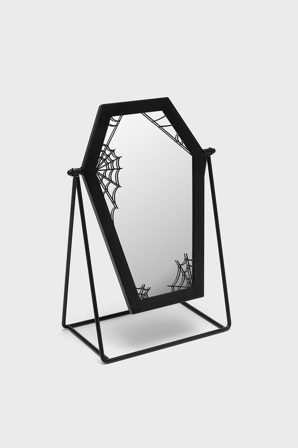 coffin shaped mirror