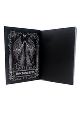 heavy metal dark force fest notebook with band lineup on the back