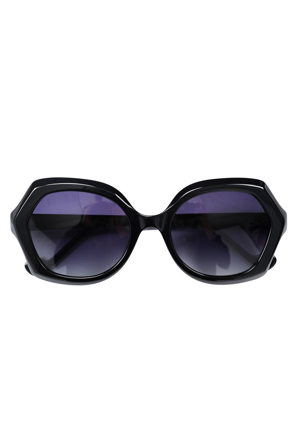 statement black rockabilly black oversized gothic sunglasses