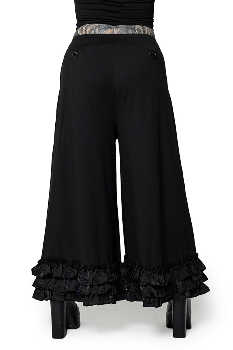 black gothic pantaloon bloomers