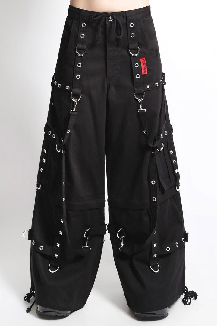 black denim cargo tripp NYC pants