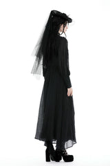 black flower hat