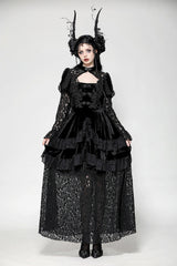 chest keyhole cutout hollow out dress