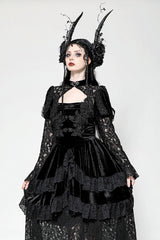 puffed shoulder princesscore dress