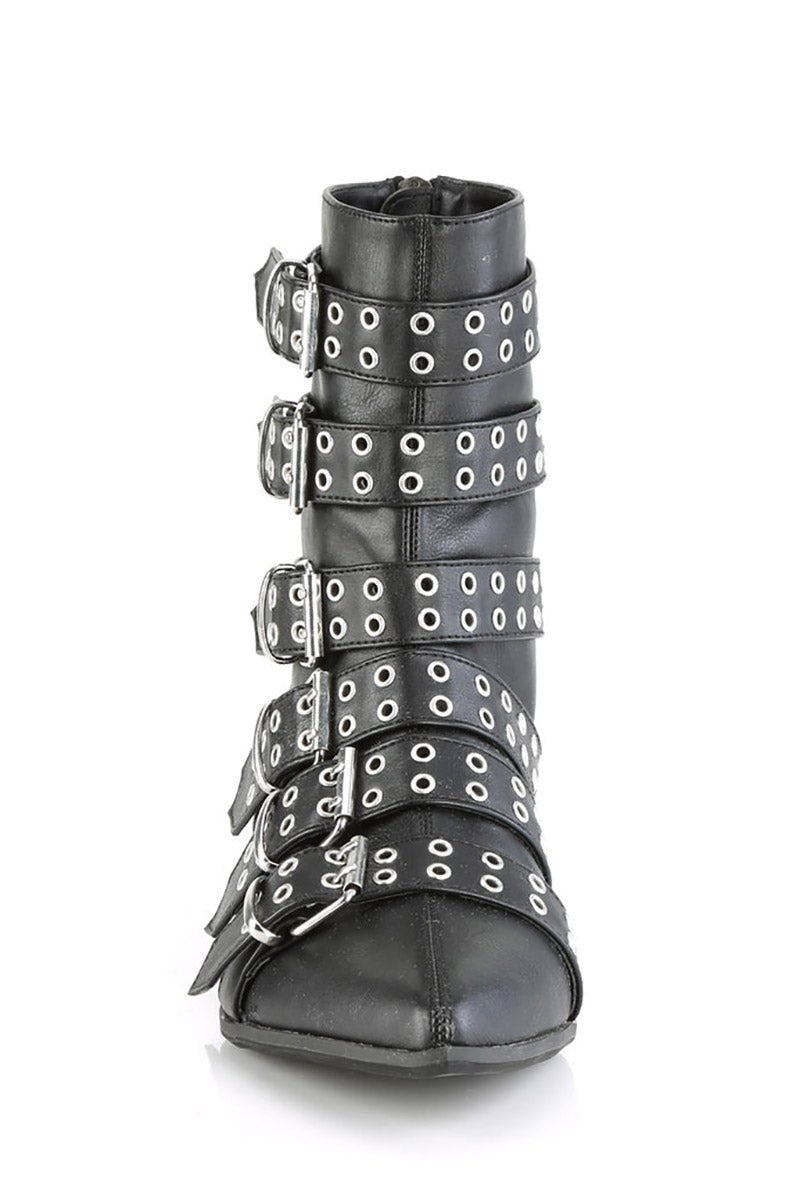 Goth Ranger Boots [WARLOCK - 70] - mens shoes - VampireFreaks - Demonia