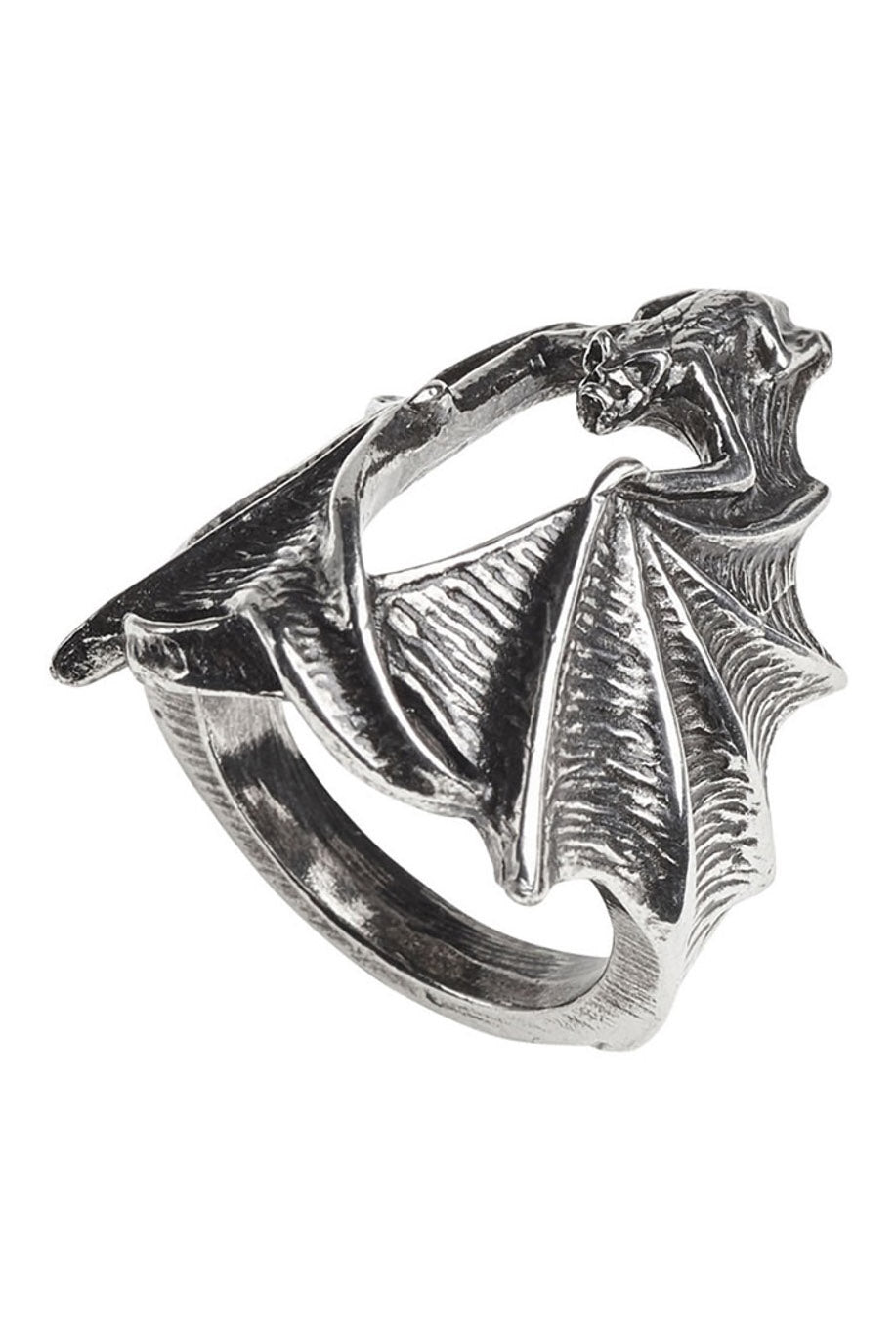 alchemy england antique bat ring 