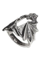 alchemy england antique bat ring 