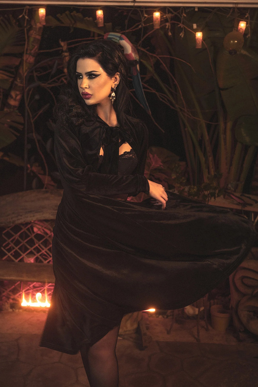 Morticia Duster [BLACK]