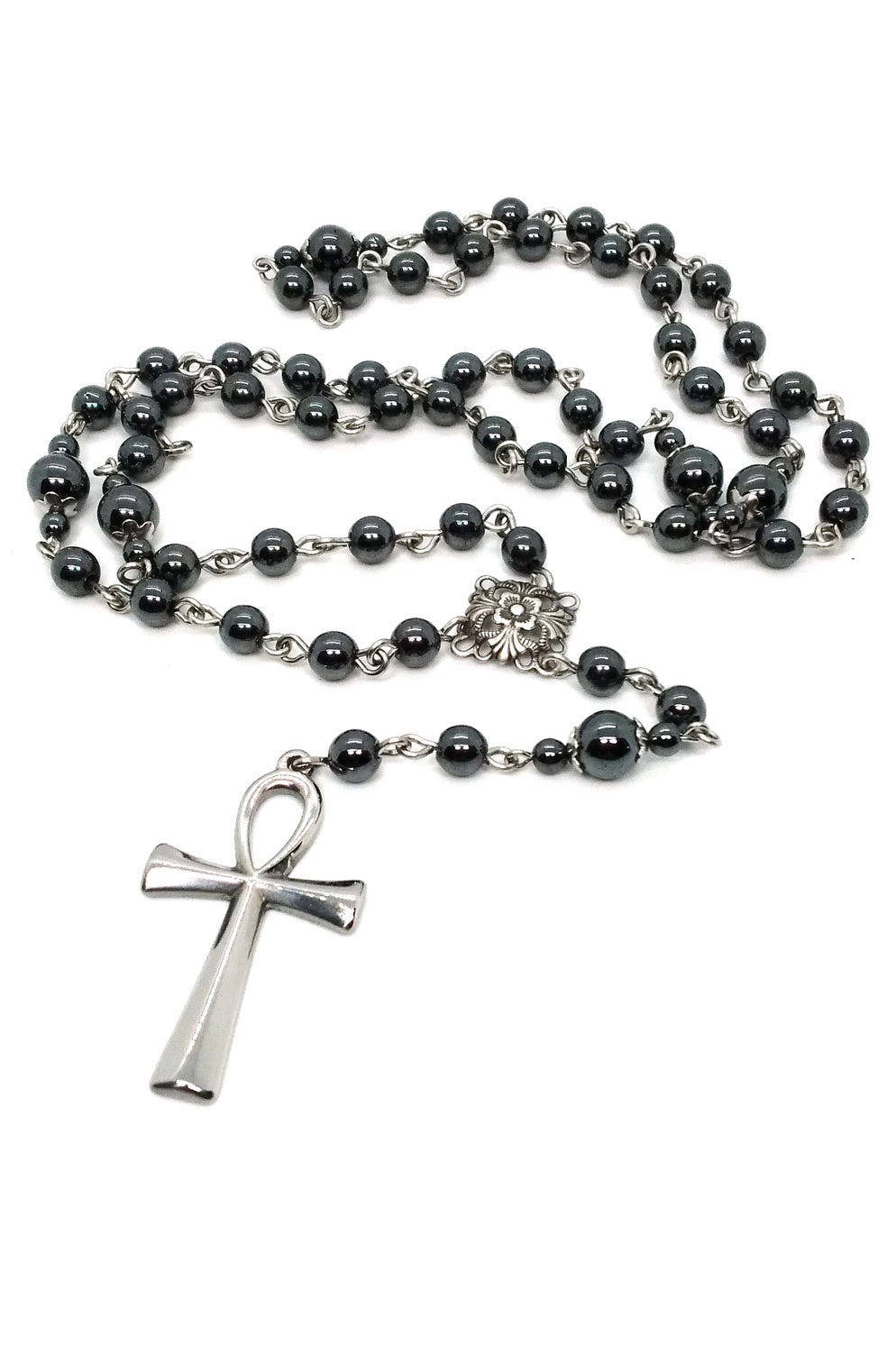 gothic rosary necklace