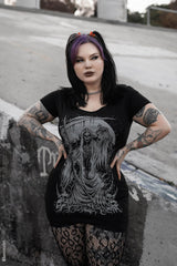 grim reaper womens tshirt