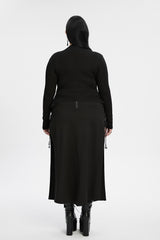 witchy high collar top