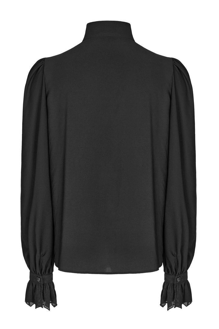 victorian mens vampire goth butted long sleeve shirt