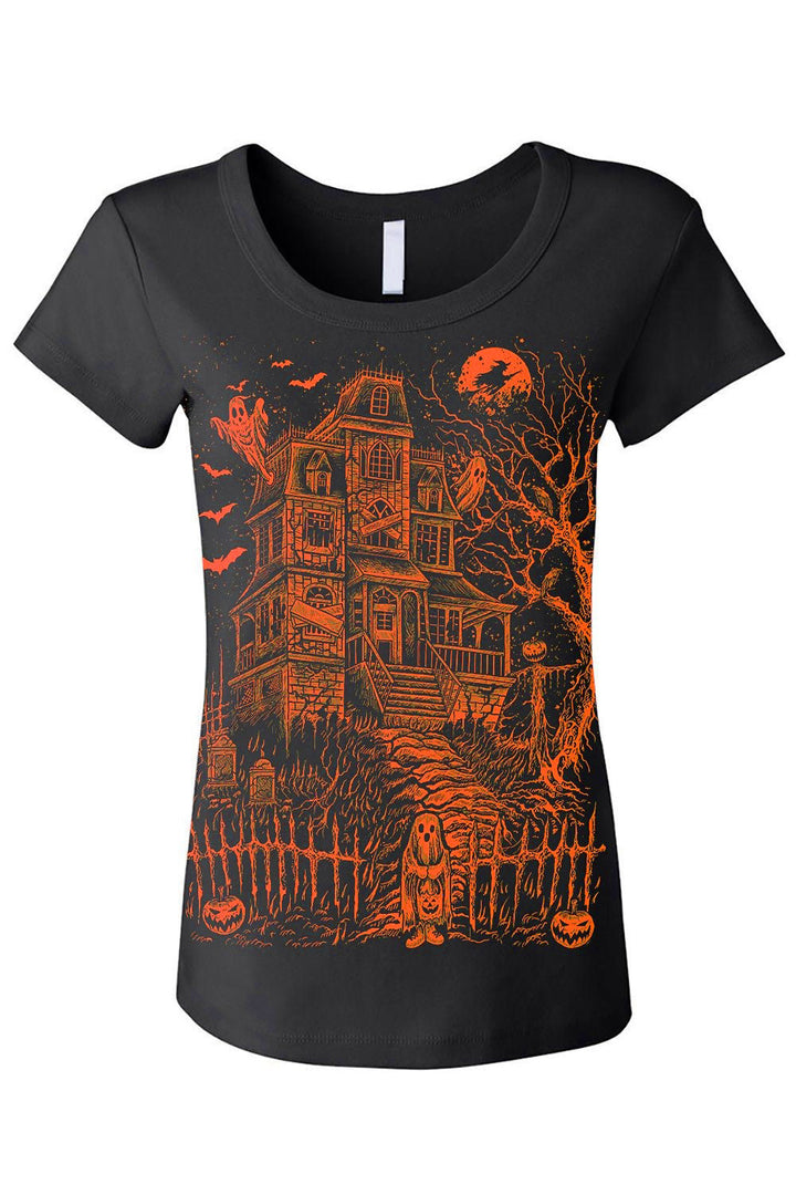 Haunted Mansion T-shirt [PUMPKIN ORANGE]