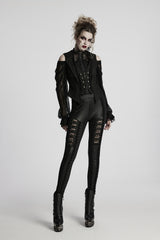 punk rave gothic waistcoat for women 