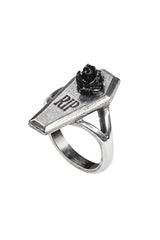 silver steampunk ring by alchemy 