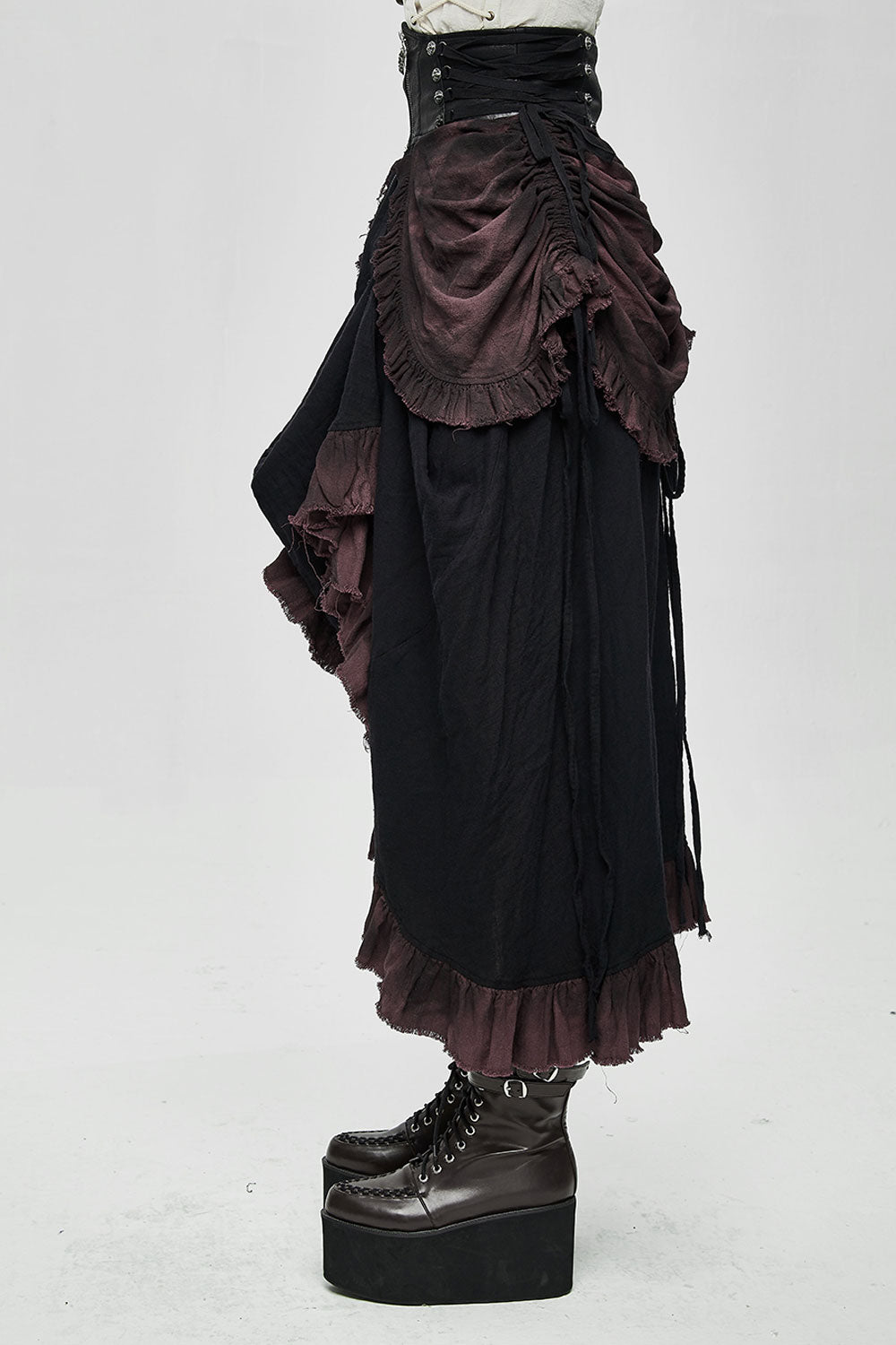Corset style full length skirt for women