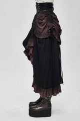 Corset style full length skirt for women