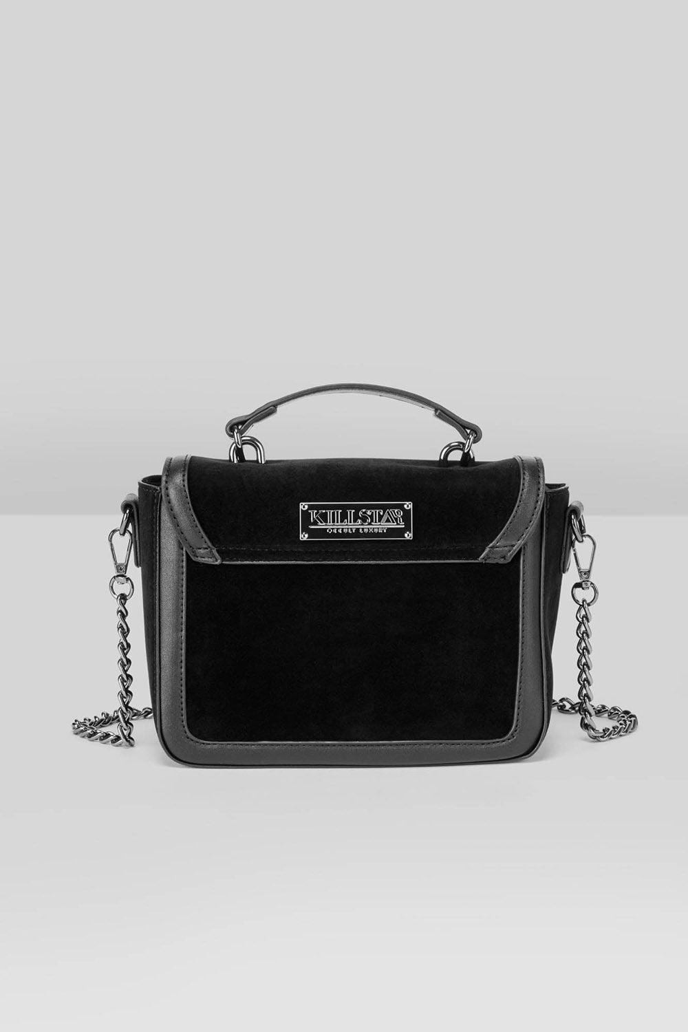 womens street goth chain strap ini handbag