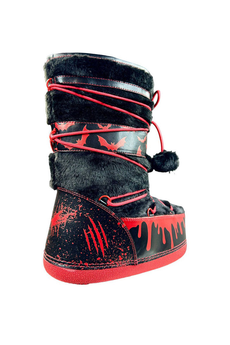 womens comfy goth snow boots