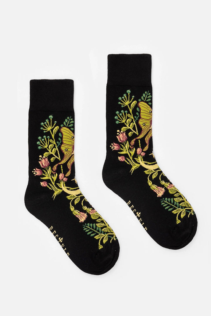 Wild Gardens Jacquard Socks