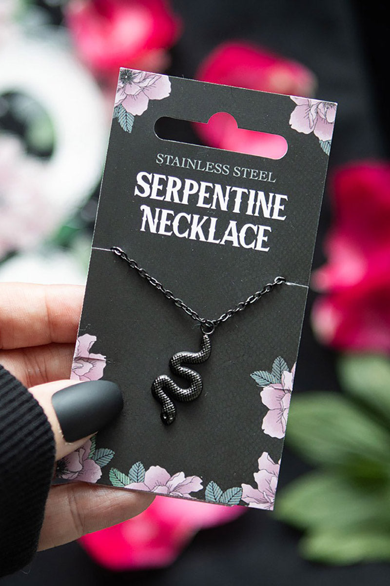 medusa snake necklace