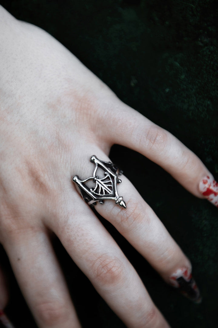 vampire gothic ring by lively ghosts