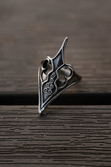 goth renaissance ring