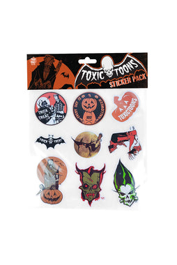 Toxic Toons Sticker Pack [9 Count]