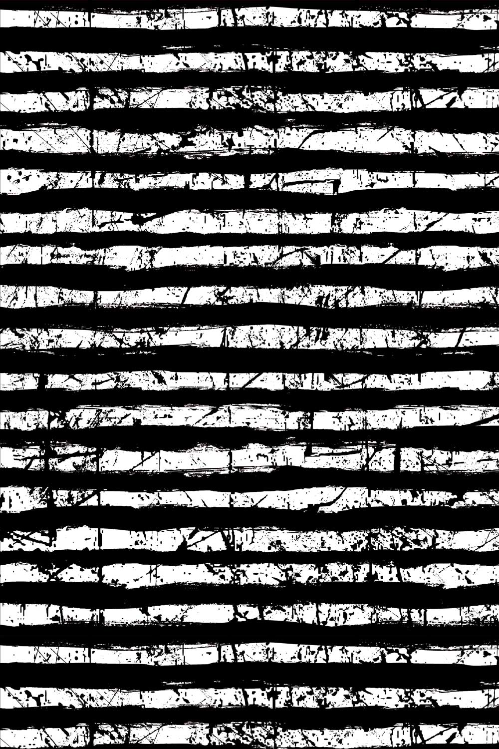 Goth Stripes Wrapping Paper [30" x 196"]