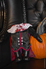 victorian goth plush toy