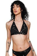 womens sculpting and smoothing gothic swimwear