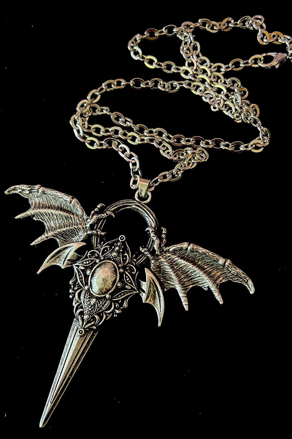 gothic ankh necklace
