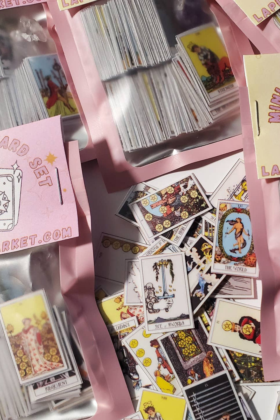 travel size tarot card deck
