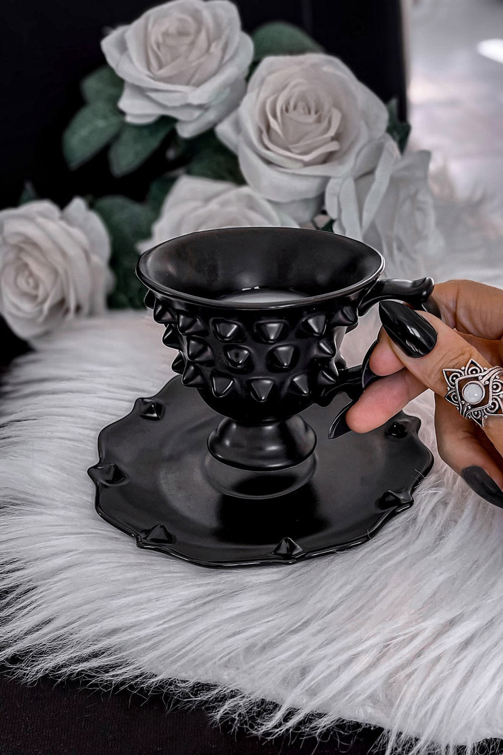 punk tea set by killstar