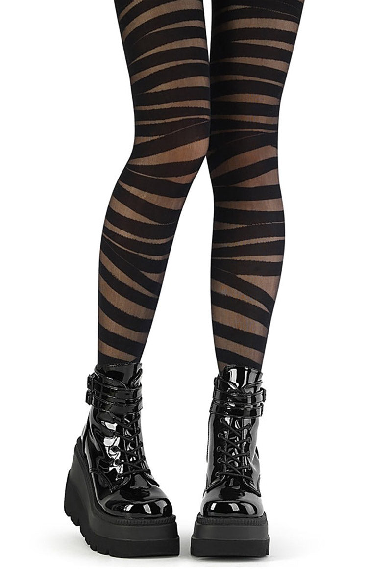 womens mesh gothic tights