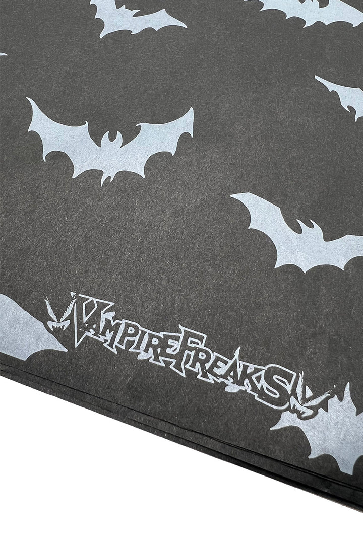 halloween tissue paper with vampirefreaks branding 