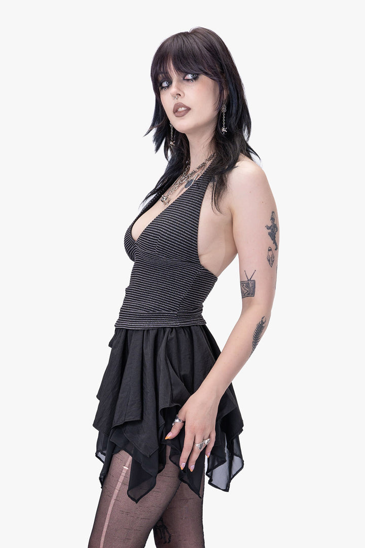 goth tank top by wicked misfit 